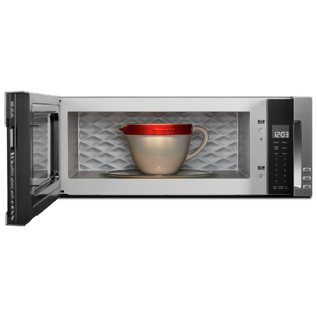 KitchenAid® 1.1 Cu. Ft. Stainless Steel Over the Range Microwave 11