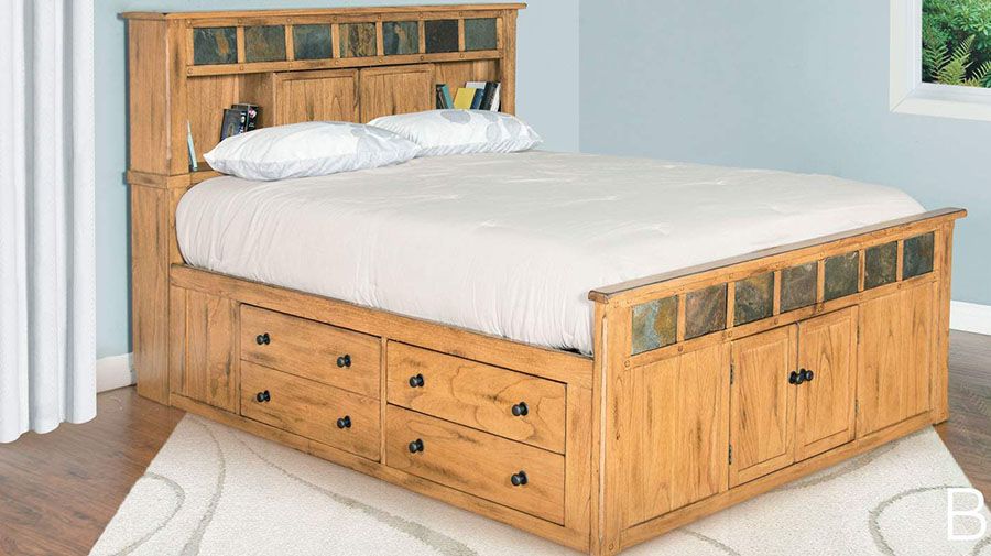 Sunny Designs™ Sedona Eastern King Storage Bed