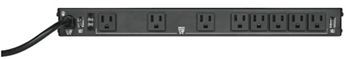 Middle Atlantic Products Inc.® 15A 8 Outlet 2-Stage Surge Rackmount Power/Lighting 2