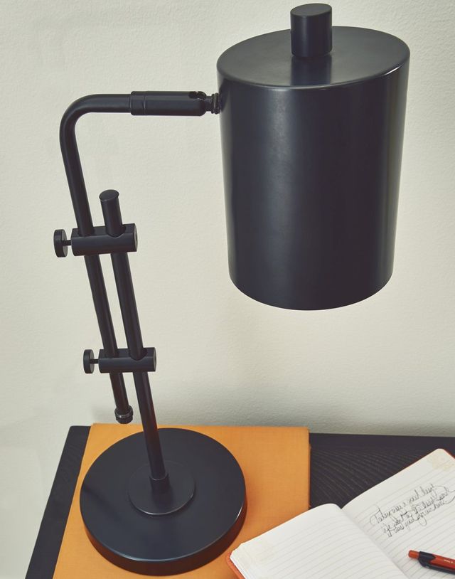 Signature Design by Ashley® Baronvale Black Metal Desk Lamp-1