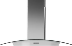 Zephyr Brisas BML 36" Stainless Steel with Glass Canopy Island Range Hood