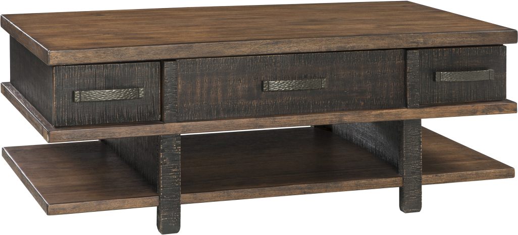Signature Design by Ashley® Stanah Two Tone Lift Top Cocktail Table