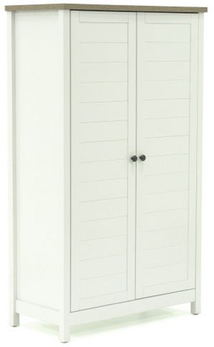 Sauder Cottage Road Soft White Storage Cabinet