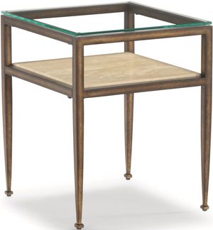 Flexsteel® Venice Bronze Chairside Table