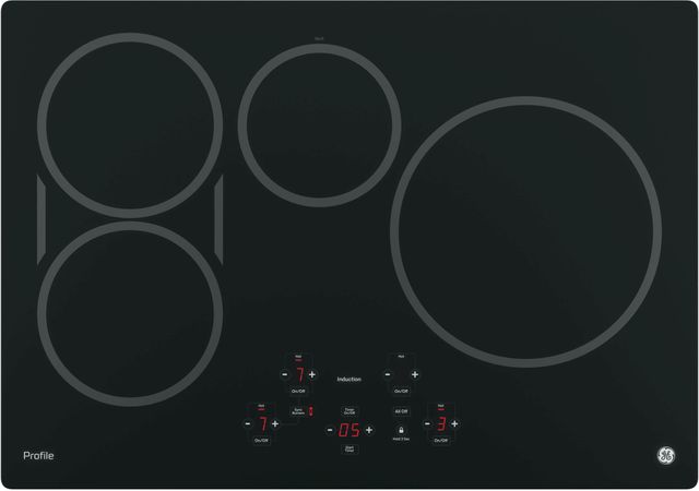 GE Profile™ 30" Black Induction Cooktop 1