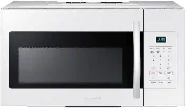 Samsung 1.6 Cu. Ft. White Over The Range Microwave
