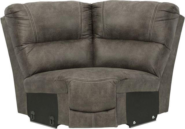 Signature Design by Ashley® Cranedall 6-Piece Quarry Power Reclining Sectional  6
