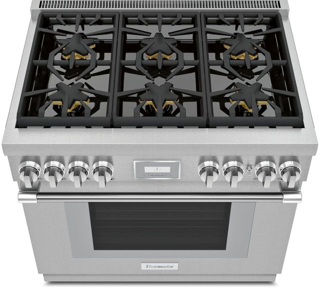 Thermador® Pro Harmony® 36" Stainless Steel Pro Style Dual Fuel Natural Gas Range-1
