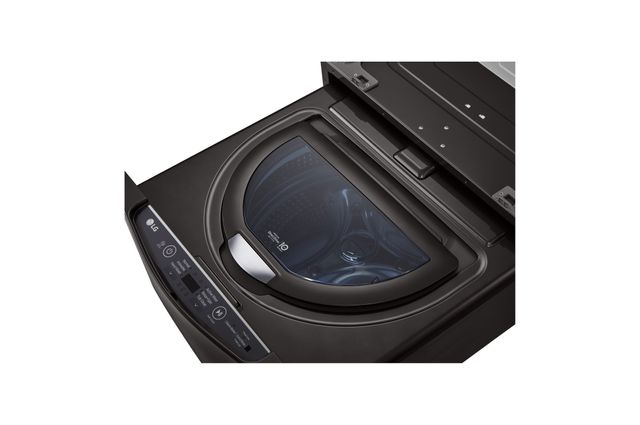 LG SideKick™ 27" Black Steel Laundry Pedestal 5