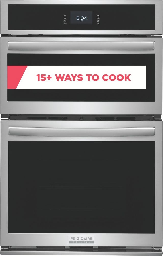 Frigidaire Gallery® 27" Smudge-Proof®  Stainless Steel Oven/Micro Combo Electric Wall Oven -1