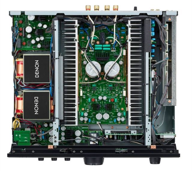 Denon® 2 Channel Black Integrated Amplifier 4