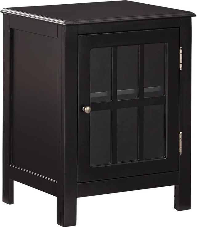 Signature Design by Ashley® Opelton Black Accent Cabinet 1