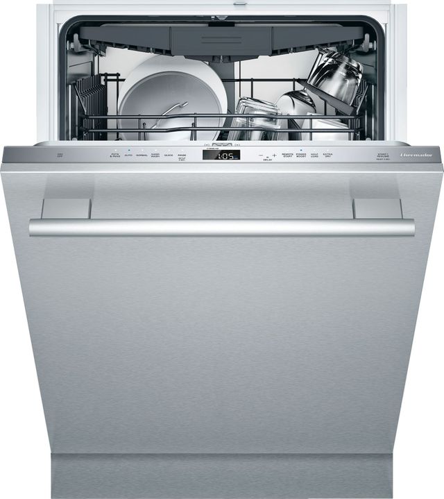 Thermador® Masterpiece® Emerald® 24" Stainless Steel Built In Dishwasher-1