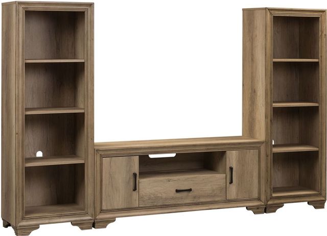 Liberty Furniture Sun Valley Sandstone Entertainment Center With Piers 1