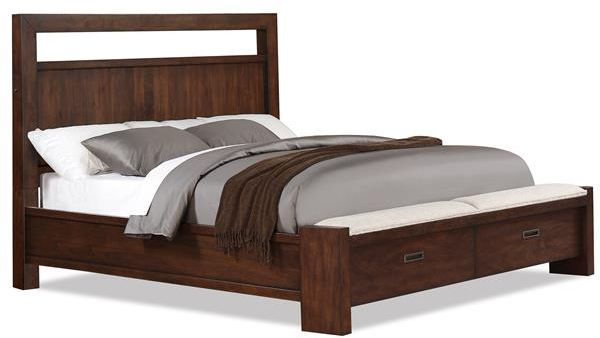 Riverside Furniture Riata Queen Storage Bench Bed-0