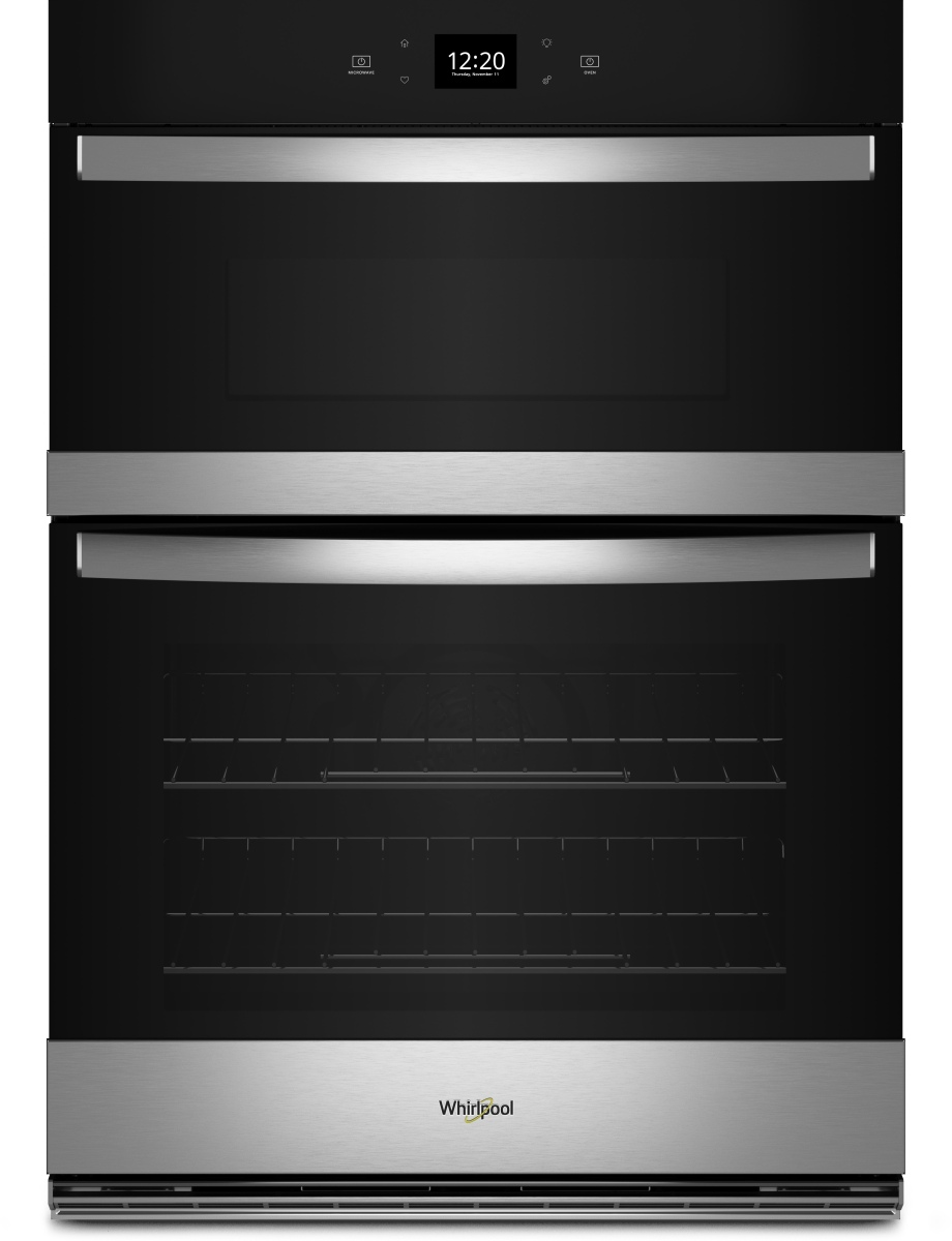 Whirlpool oven and microwave shop combo