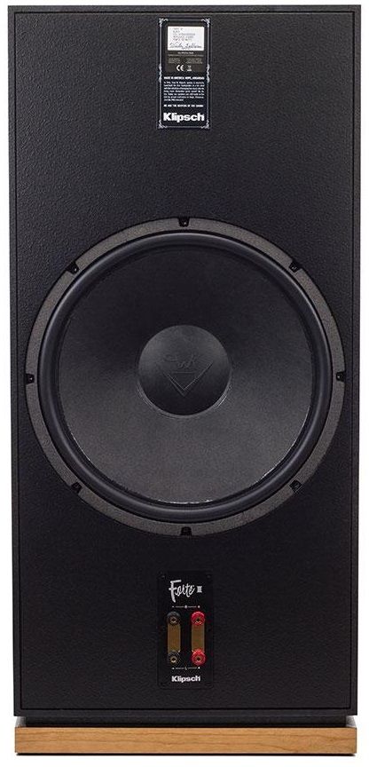 Klipsch® Heritage Black Ash Forte® III Floorstanding Speaker Pair 27