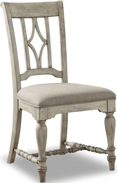 Flexsteel® Plymouth Graywash Upholstered Dining Chair