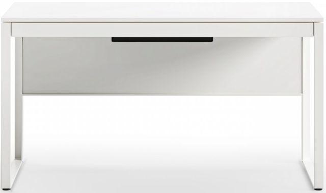 BDI Linea™ Satin White Desk 1