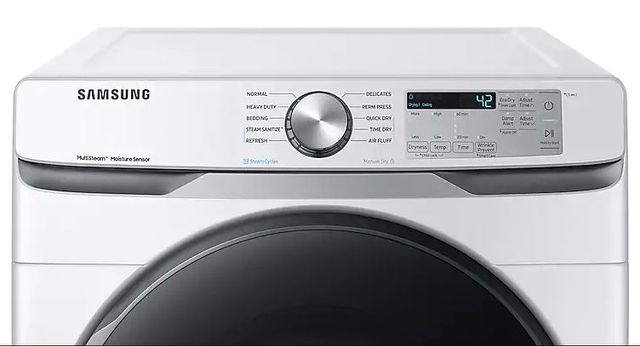 Samsung White Front Load Laundry Pair 1