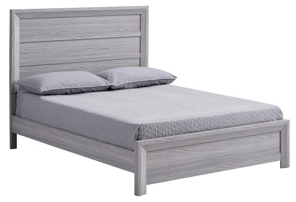 Crown Mark Adelaide Driftwood King Panel Bed | Colder's | Milwaukee Area