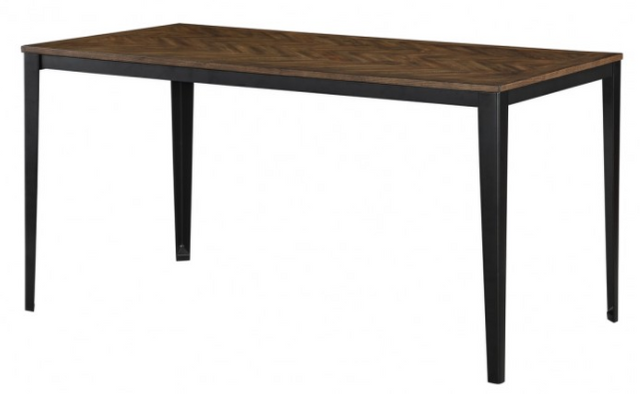 Winners Only® Maxwell Black/Brown Tall Table