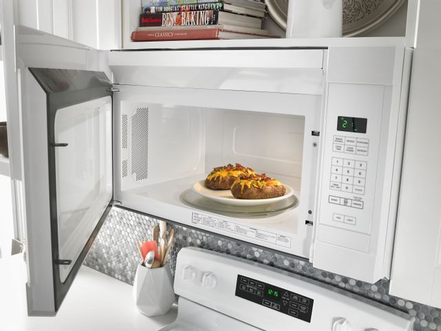 Amana® 1.6 Cu. Ft. White Over The Range Microwave 6