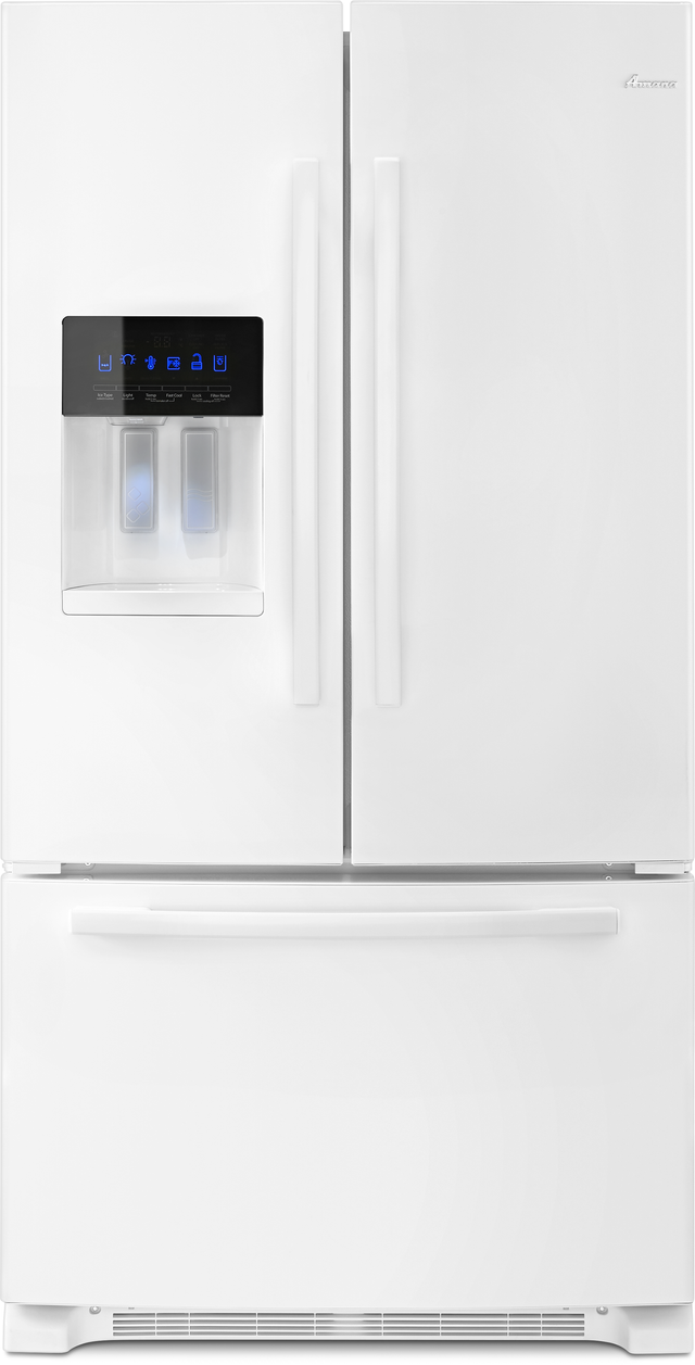Amana® 25 Cu. Ft. French Door Bottom Freezer Refrigerator-White