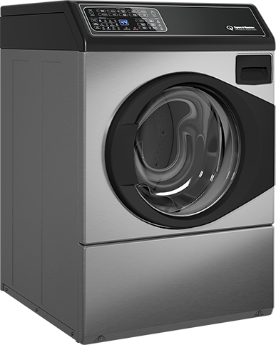 Speed Queen® FF7004SN Front Load Washer-Stainless Steel 1