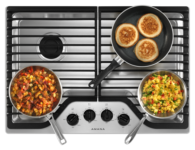 Amana® 30" Gas Cooktop-Stainless Steel 5