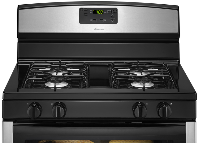 Amana® 30" Stainless Steel Free Standing Gas Range 5