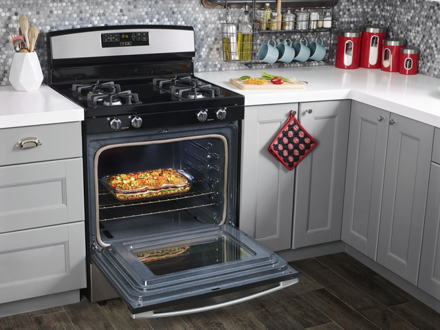 Amana® 30" Free Standing Gas Range-Stainless Steel 9