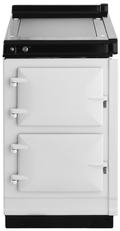 AGA 20" White Hotcupboard with Warming Plate
