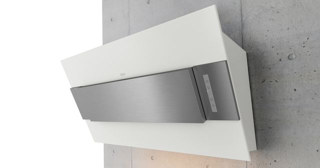 Zephyr ARC Incline 31.5" Wall Hood-White with Stainless Steel-1