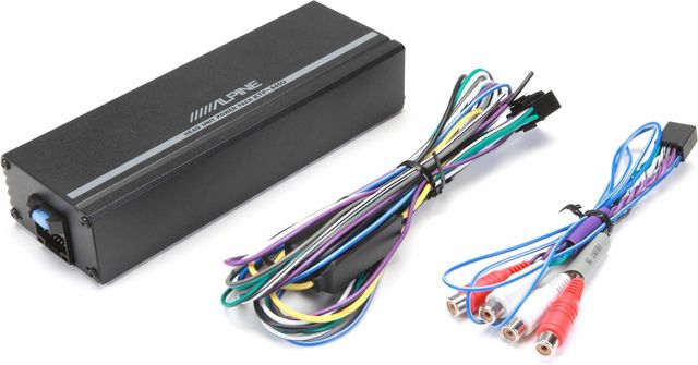 Alpine® 4 Channel Universal Power Pack Car Amplifier