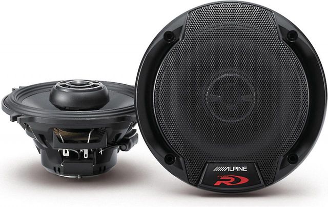Alpine® 5.25" Black Coaxial 2 Way Car Speaker