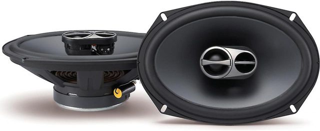 Alpine® 6 x 9" Black Coaxial 3 Way Car Speaker