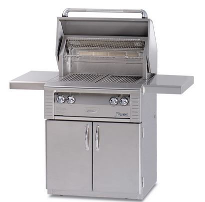 Alfresco 30" Free Standing Grill-Stainless Steel 0