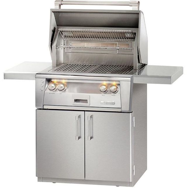 Alfresco™ ALXE Series 30" Infrared Deluxe Freestanding Grill-Stainless Steel 0