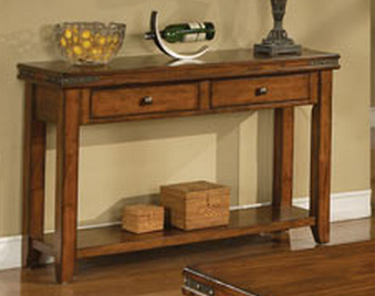 Winners Only® Mango Brown 50" Sofa Table