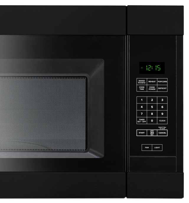Amana® Over the Range Microwave-Black on Stainless 11