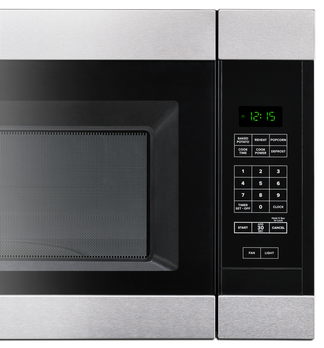 Amana® 1.6 Cu. Ft  Stainless Over The Range Microwave 4