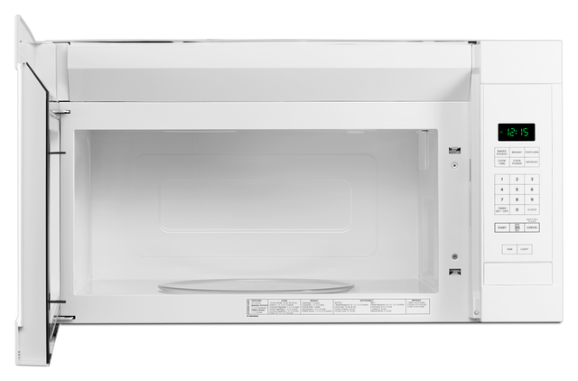 Amana® 1.6 Cu. Ft. White Over The Range Microwave-1