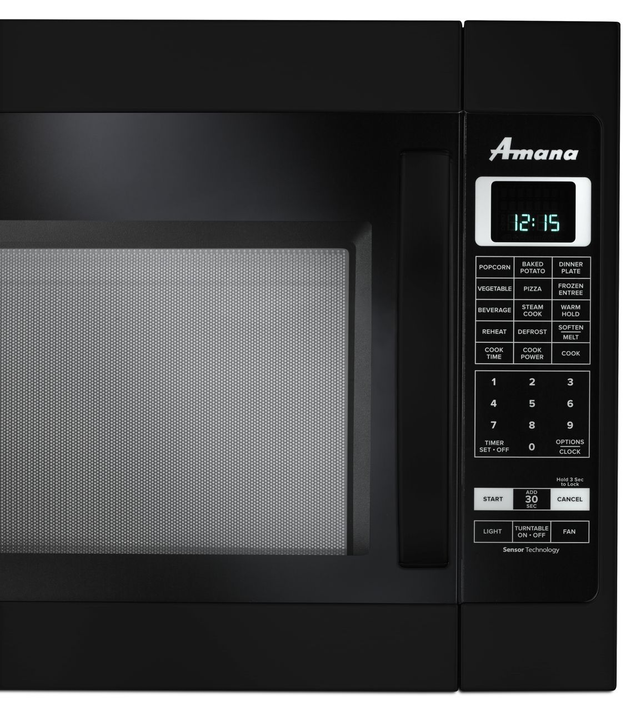 Amana® Over The Range Microwave-Black 3