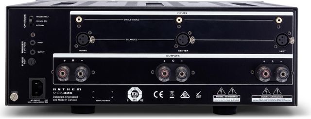 Anthem® Performance 3 Channel Power Amplifier-Black 1
