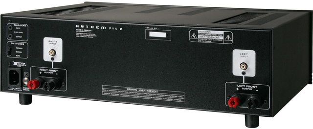 Anthem® Performance 2 Channel Power Amplifier-Black 1