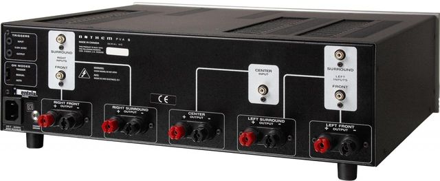 Anthem® Performance 5 Channel Power Amplifier-Black 1