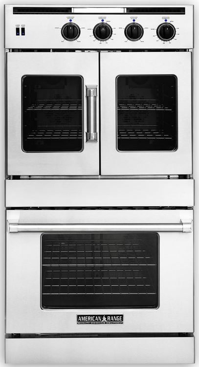 American Range Legacy Series 30” Gas Double Built In Oven 0