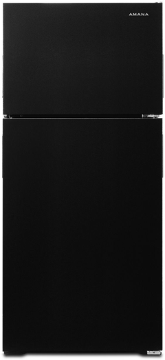 Amana® 14.3 Cu. Ft. Black Top Freezer Refrigerator