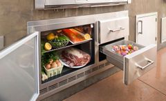 Alfresco™ ALXE Series Under Grill Refrigerator-Stainless Steel